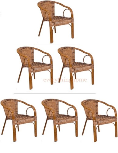Burning brown rattan - brown,